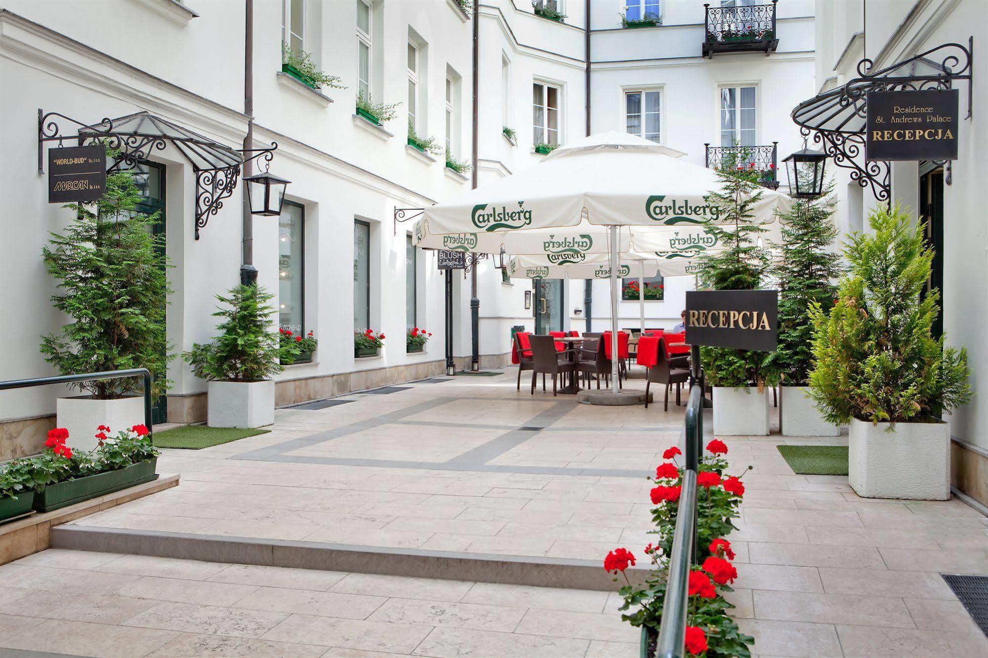 Residence St. Andrew'S Palace Varsovia Exterior foto